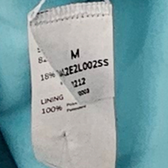 Cupshe one piece turquoise bathing suit w/ strappy back SZ M NWT - Picture 7 of 9